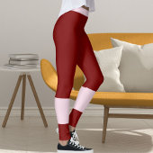 Klassiek Rode Roze Valentijnsdag Cadeau voor Vrien Leggings
