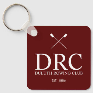 Klassiek Roeiclub Monogram Sleutelhanger