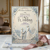 Klassiek Romantisch Trouwvoorstel Bruiloft Kaart
