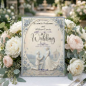Klassiek Romantisch Trouwvoorstel Bruiloft Kaart