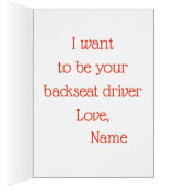 Klassiek  romantisch winterpaar voor auto's (Binnen (Rechts))