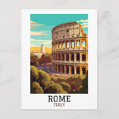 Klassiek Rome Italië Colosseum Historisch Briefkaart (Voorkant)