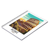 Klassiek Rome Italië Colosseum Historisch Notitieboek (Linkerzijde)