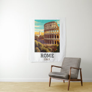 Klassiek Rome Italië Colosseum Historisch Wandkleed