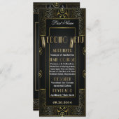 klassiek rondtrekmenu met stijl van Gatsby Menu (Voorkant / Achterkant)