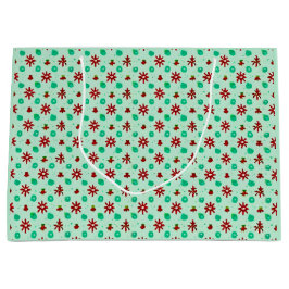 Klassiek Rood en Groen Groot Cadeauzakje