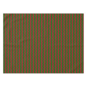 Klassiek rood en groen Kerstmis Tafelkleed (Voorkant (Horizontaal))