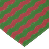 Klassiek rood en groen Kerstmis Tafelkleed (Gekanteld)