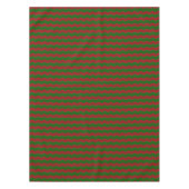 Klassiek rood en groen Kerstmis Tafelkleed (Voorkant)