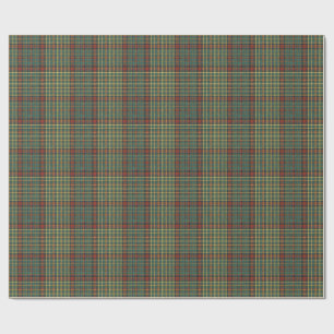 Klassiek rood en groen Schots tartan ruitpatroon Cadeaupapier
