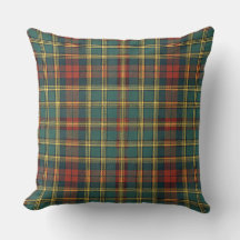 Klassiek rood en groen Schots tartan ruitpatroon