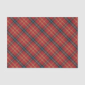 Klassiek rood geplakt kerstpapier tissuepapier (Voorkant)