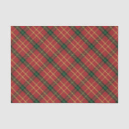 Klassiek rood geplakt kerstpapier tissuepapier