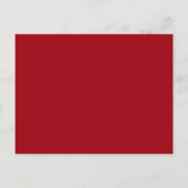 Klassiek Rood Gingham Prettig Kerstfeest Briefkaart (Achterkant)
