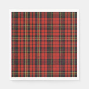 Klassiek rood met papier servet