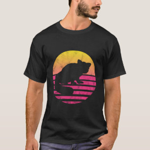 Klassiek rood panda cadeau t-shirt