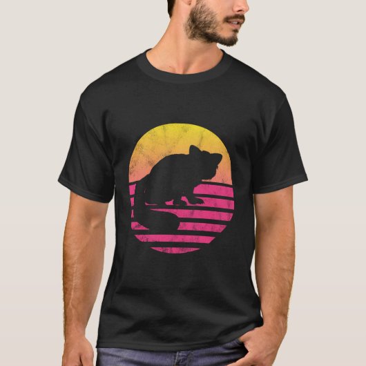 Klassiek rood panda cadeau t-shirt (Voorkant)
