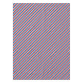 Klassiek rood wit blauw strepen 4th juli tafelklee tafelkleed (Voorkant)