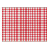 Klassiek rood-wit geruit tafelkleed (Voorkant (Horizontaal))