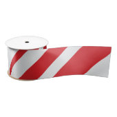 Klassiek rood-wit gestreepte snoepriet lint (Spoel)