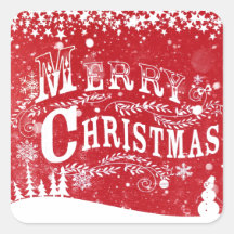 Klassiek Rood Wit Vrolijk Kerstfeest