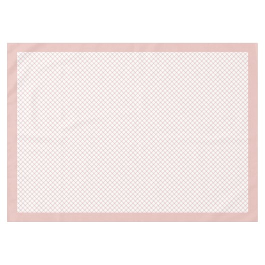 Klassiek Roos Goud Geruit Tafelkleed Gebruik (Voorkant (Horizontaal))