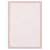 Klassiek Roos Goud Geruit Tafelkleed Gebruik (Voorkant)