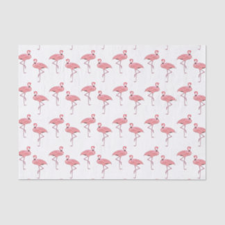 Klassiek roze Flamingo patroon Tissuepapier