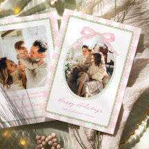 Klassiek Roze & Groen Fantasievol Lint