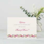 Klassiek Roze Groen Geel Bloemig Zwaan Vogel Bruil Menu (Staand voorkant)