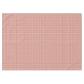 Klassiek Roze Plaid Tafelkleed (Voorkant (Horizontaal))