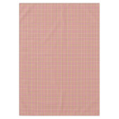 Klassiek Roze Plaid Tafelkleed (Voorkant)