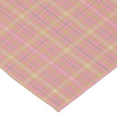Klassiek Roze Plaid Tafelkleed (Gekanteld)