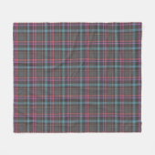 Klassiek ruitpatroon fleece deken (Voorkant (Horizontaal))