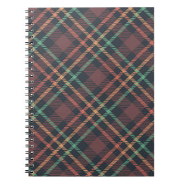 Klassiek ruitpatroon notitieboek
