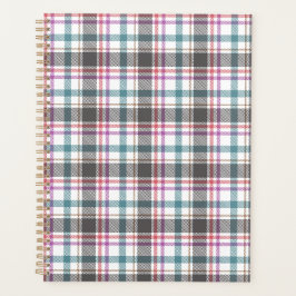 Klassiek ruitpatroon planner