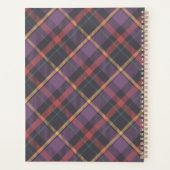 Klassiek ruitpatroon planner (Achterkant)