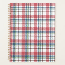 Klassiek ruitpatroon planner