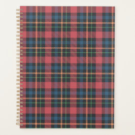 Klassiek ruitpatroon planner
