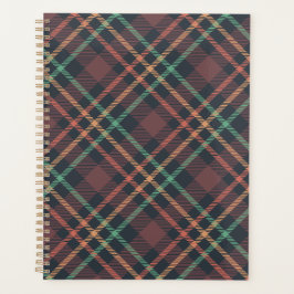 Klassiek ruitpatroon planner