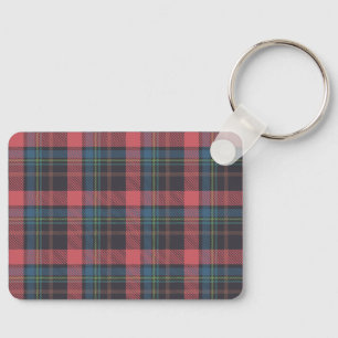 Klassiek ruitpatroon sleutelhanger