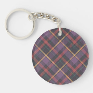 Klassiek ruitpatroon sleutelhanger