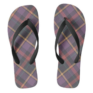 Klassiek ruitpatroon teenslippers
