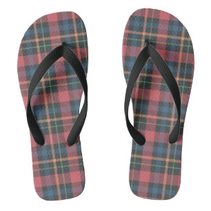 Klassiek ruitpatroon teenslippers