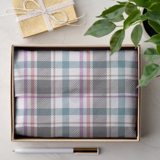 Klassiek ruitpatroon tissuepapier (Geschenk)