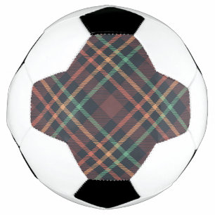 Klassiek ruitpatroon voetbal