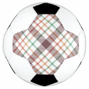 Klassiek ruitpatroon voetbal