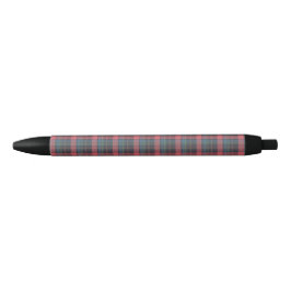 Klassiek ruitpatroon zwarte inkt pen
