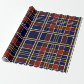Klassiek Rustiek Buffalo Plaid inpakpapier (Uitgerold)