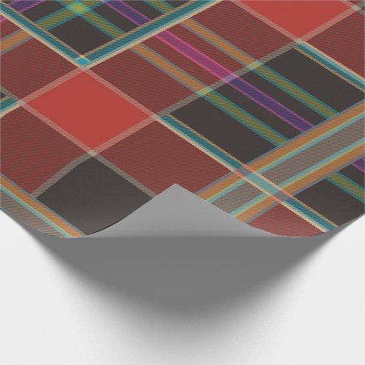 Klassiek Rustiek Buffalo Plaid inpakpapier (Hoek)